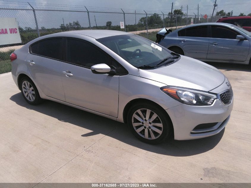 2014 KIA FORTE LX - KNAFX4A6XE5204084