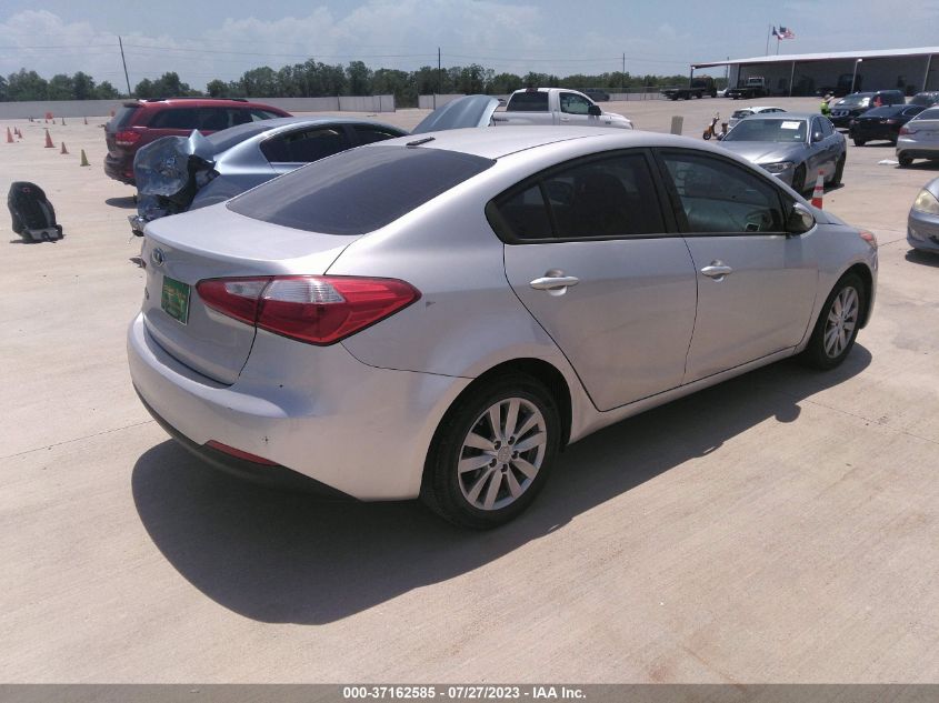2014 KIA FORTE LX - KNAFX4A6XE5204084