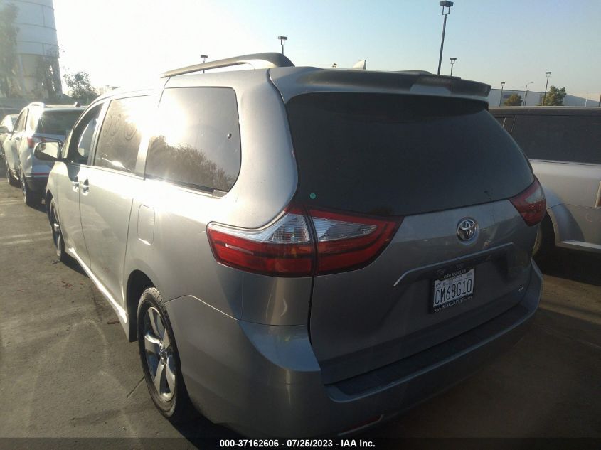 2018 TOYOTA SIENNA LE - 5TDKZ3DCXJS926215