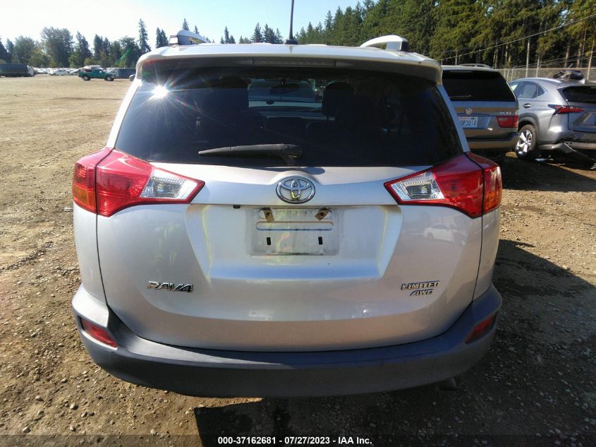 2013 TOYOTA RAV4 LIMITED - 2T3DFREV2DW105388
