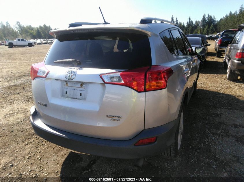 2013 TOYOTA RAV4 LIMITED - 2T3DFREV2DW105388