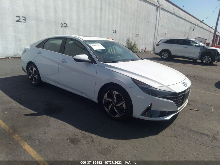 KMHLN4AJ2MU004834 Hyundai Elantra Hybrid LIMITED