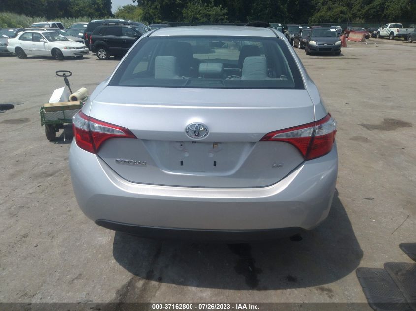 2015 TOYOTA COROLLA L/LE/S/S PLUS/LE PLUS - 2T1BURHE2FC437885