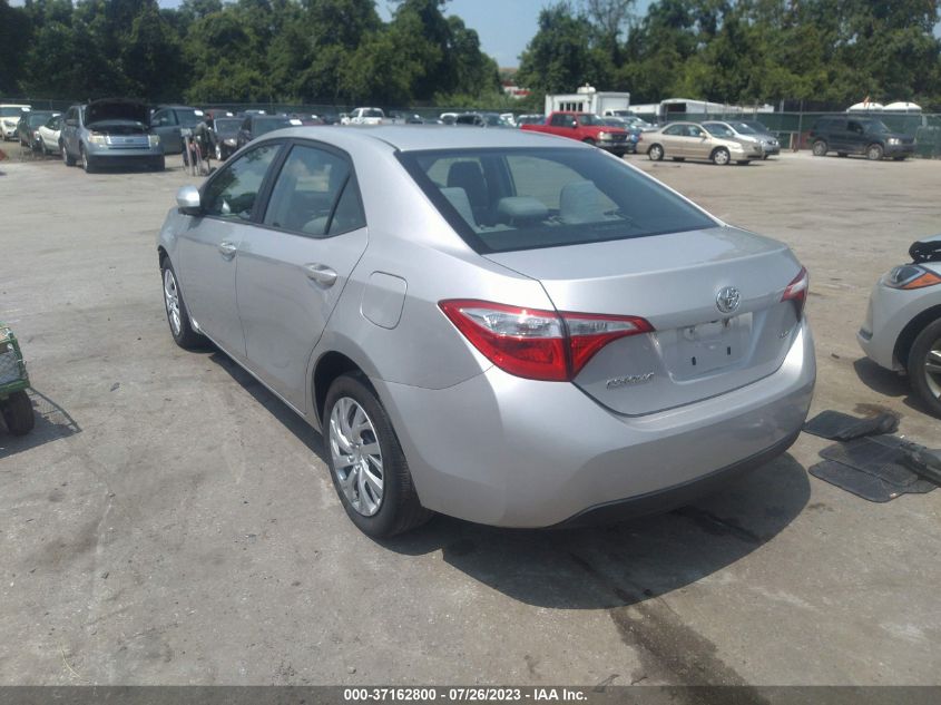 2015 TOYOTA COROLLA L/LE/S/S PLUS/LE PLUS - 2T1BURHE2FC437885