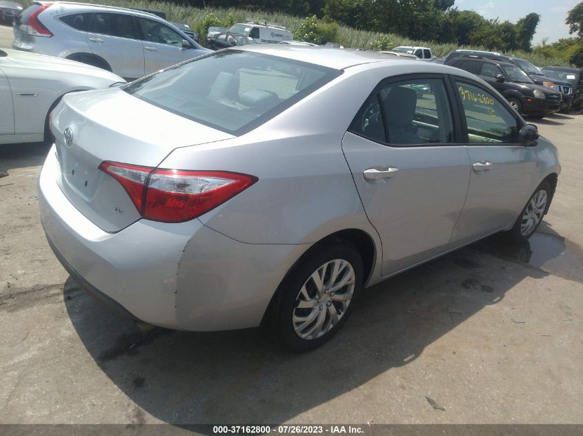 2015 TOYOTA COROLLA L/LE/S/S PLUS/LE PLUS - 2T1BURHE2FC437885