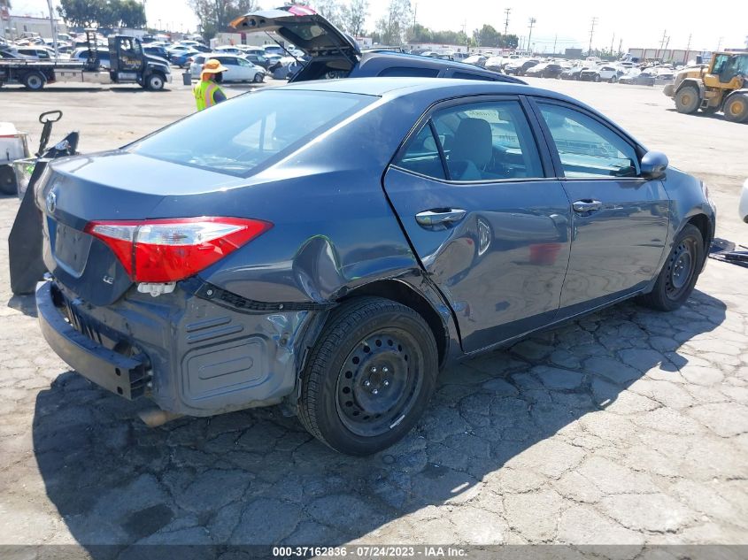 2016 TOYOTA COROLLA L/LE/S/S PLUS/LE PLUS - 2T1BURHEXGC604057