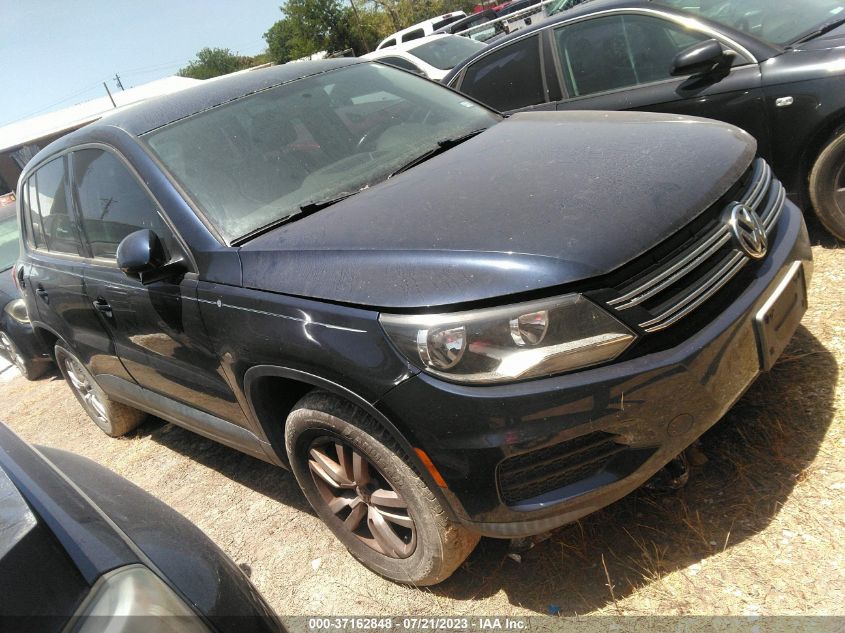 2013 VOLKSWAGEN TIGUAN S - WVGAV3AX8DW575190