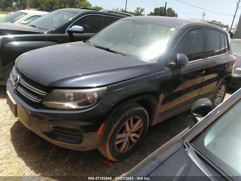 2013 VOLKSWAGEN TIGUAN S - WVGAV3AX8DW575190