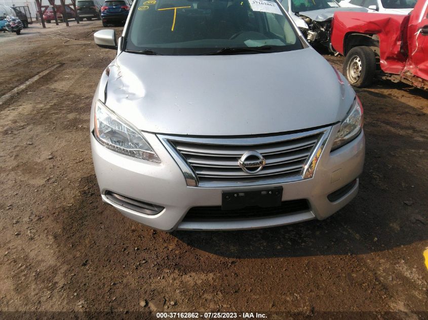 2013 NISSAN SENTRA SV - 1N4AB7APXDN907307