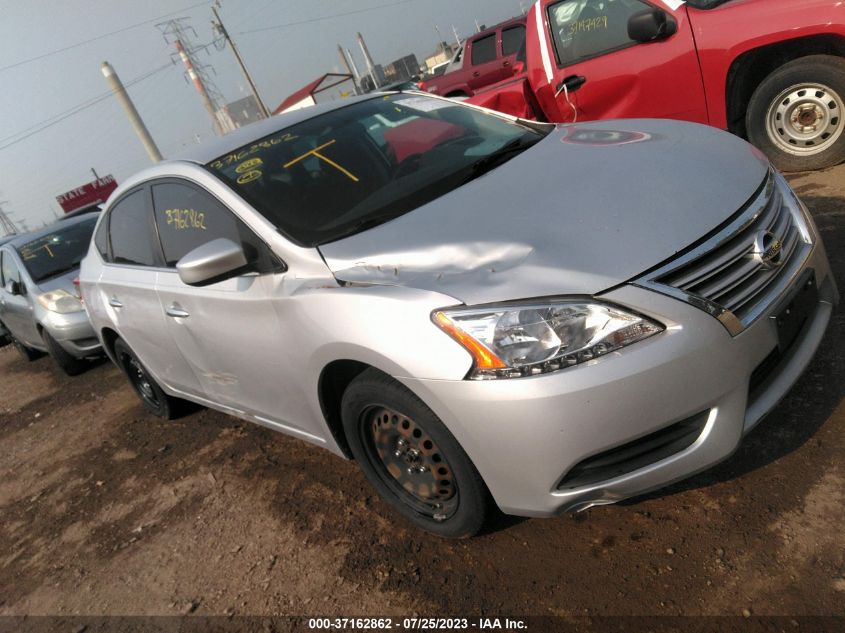 2013 NISSAN SENTRA SV - 1N4AB7APXDN907307