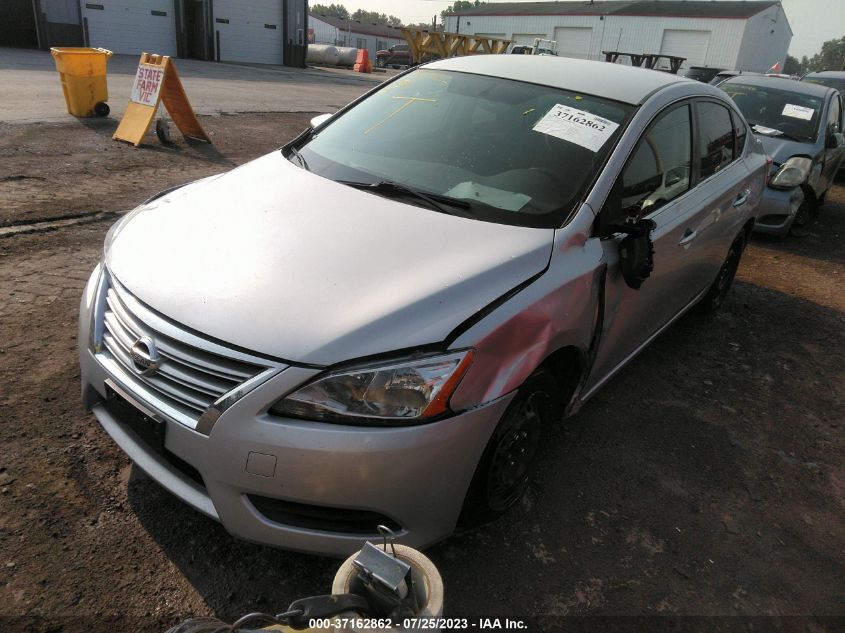 2013 NISSAN SENTRA SV - 1N4AB7APXDN907307
