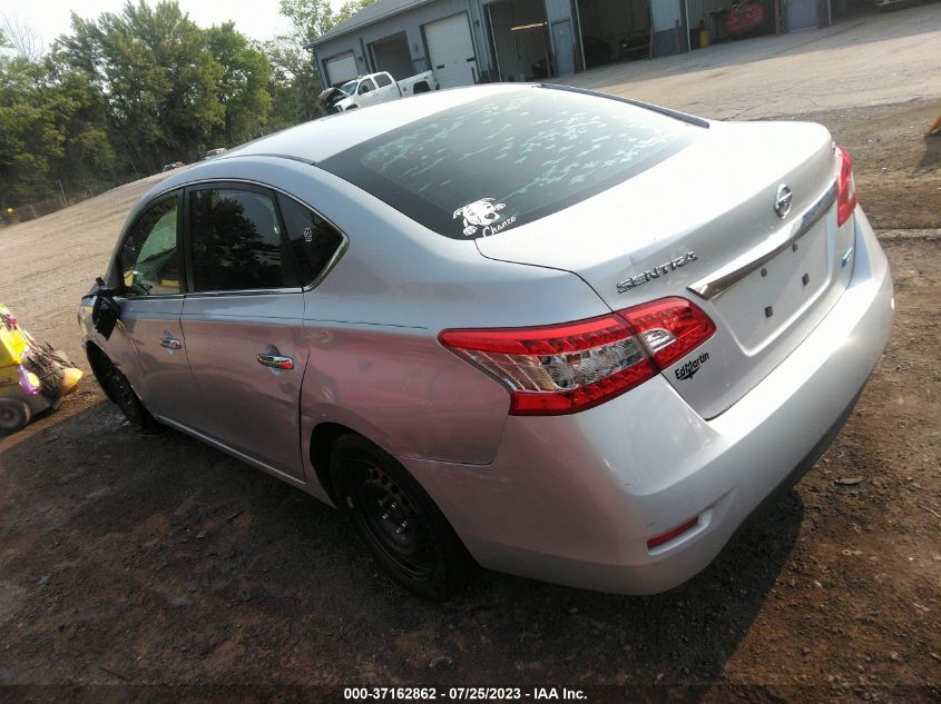 2013 NISSAN SENTRA SV - 1N4AB7APXDN907307