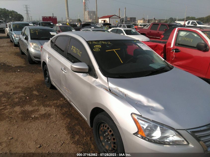 2013 NISSAN SENTRA SV - 1N4AB7APXDN907307