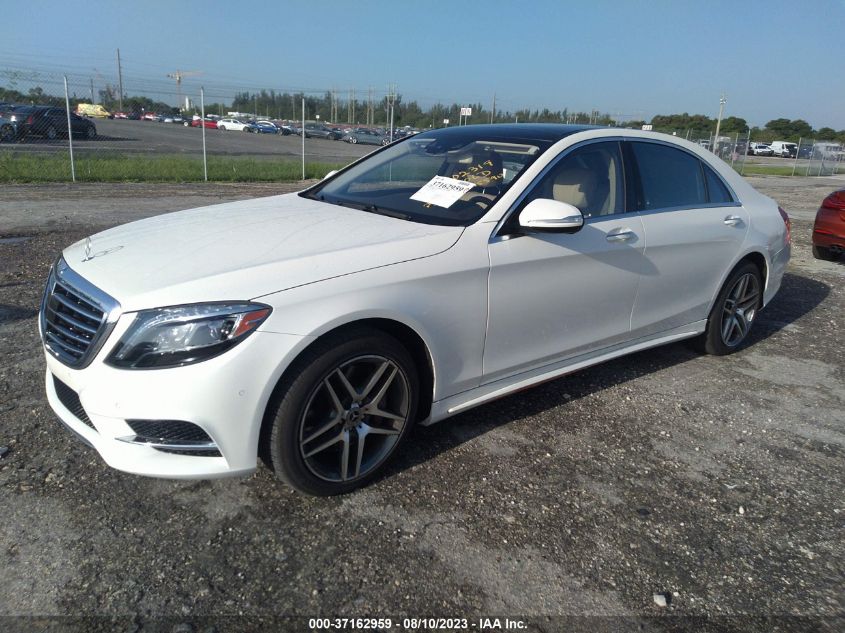 2014 MERCEDES-BENZ S-CLASS S 550 - WDDUG8CB0EA065267