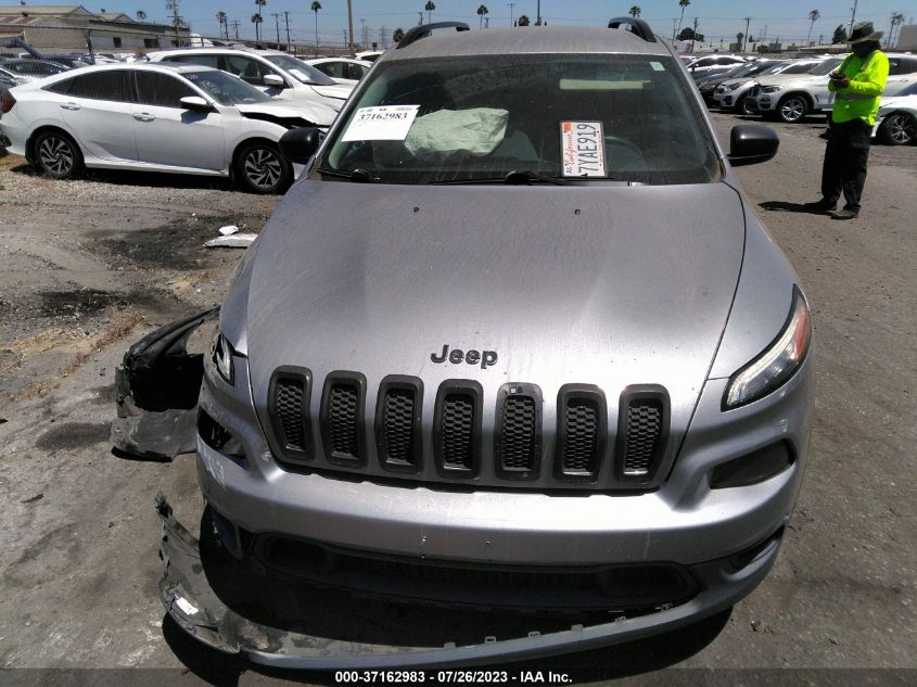 2016 JEEP CHEROKEE SPORT - 1C4PJLAB6GW178175