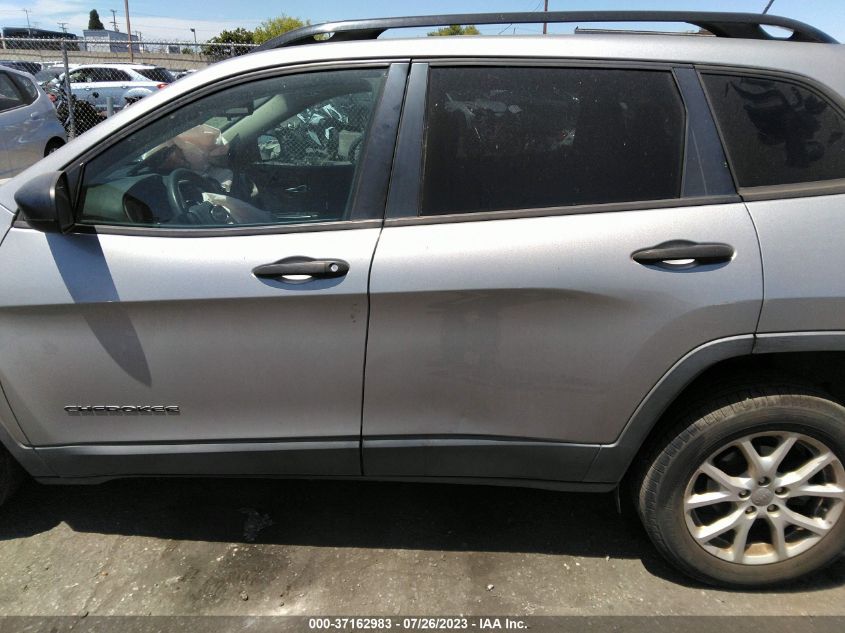 2016 JEEP CHEROKEE SPORT - 1C4PJLAB6GW178175