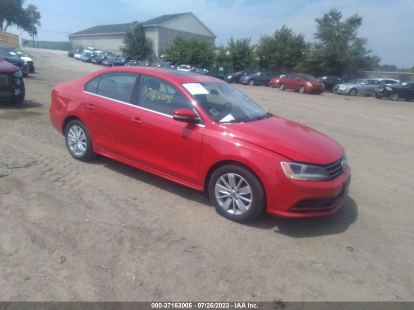 2015 VOLKSWAGEN JETTA SEDAN 1.8T SE W/CONNECTIVITY - 3VWD17AJ8FM283099