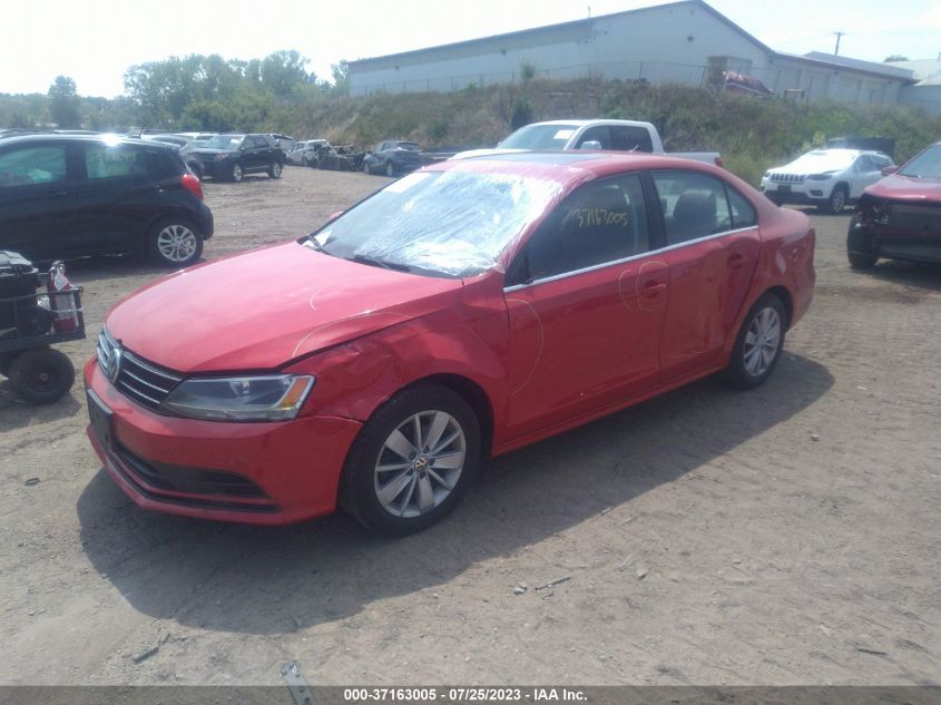 2015 VOLKSWAGEN JETTA SEDAN 1.8T SE W/CONNECTIVITY - 3VWD17AJ8FM283099