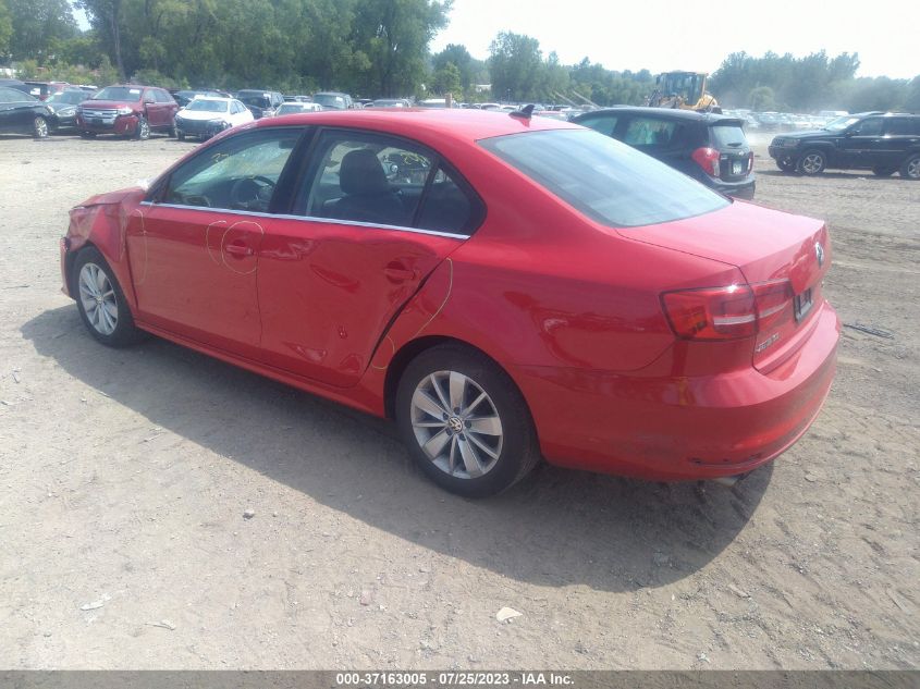 2015 VOLKSWAGEN JETTA SEDAN 1.8T SE W/CONNECTIVITY - 3VWD17AJ8FM283099