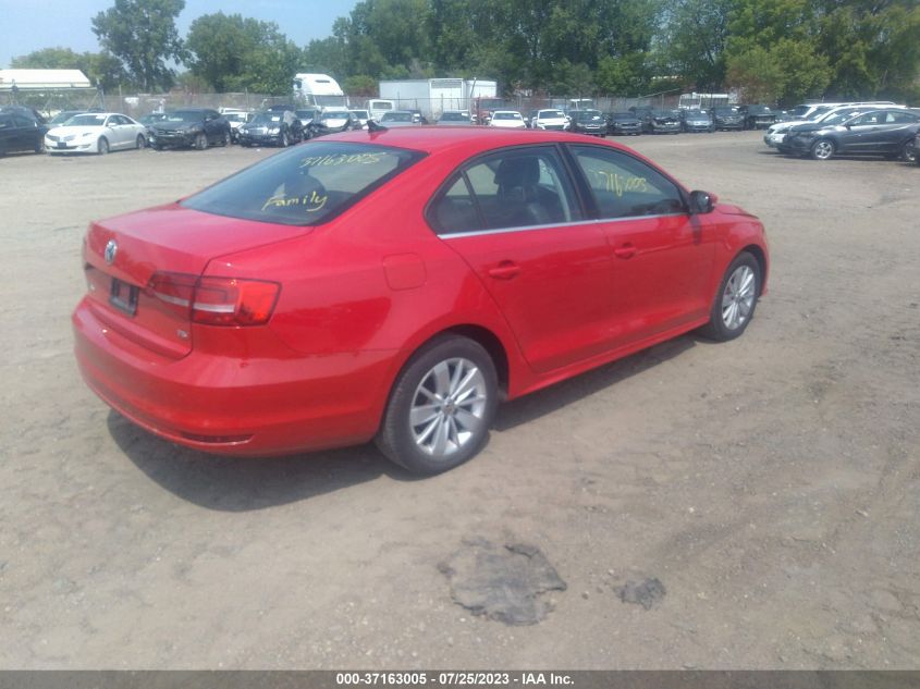 2015 VOLKSWAGEN JETTA SEDAN 1.8T SE W/CONNECTIVITY - 3VWD17AJ8FM283099