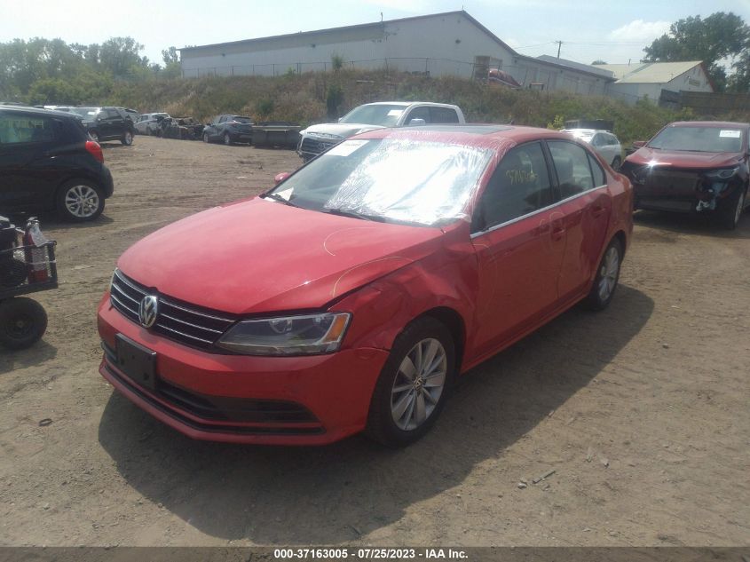 2015 VOLKSWAGEN JETTA SEDAN 1.8T SE W/CONNECTIVITY - 3VWD17AJ8FM283099