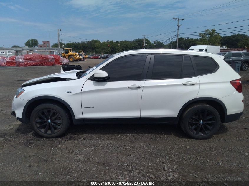 2017 BMW X3 XDRIVE28I - 5UXWX9C38H0W71121