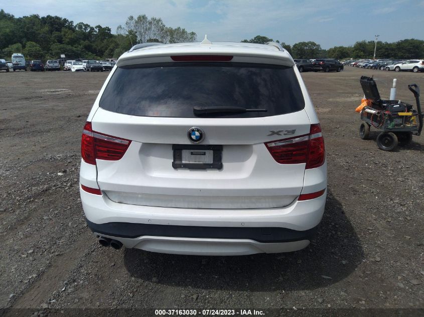 2017 BMW X3 XDRIVE28I - 5UXWX9C38H0W71121