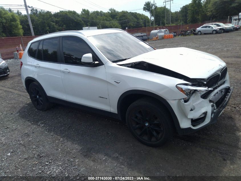 2017 BMW X3 XDRIVE28I - 5UXWX9C38H0W71121