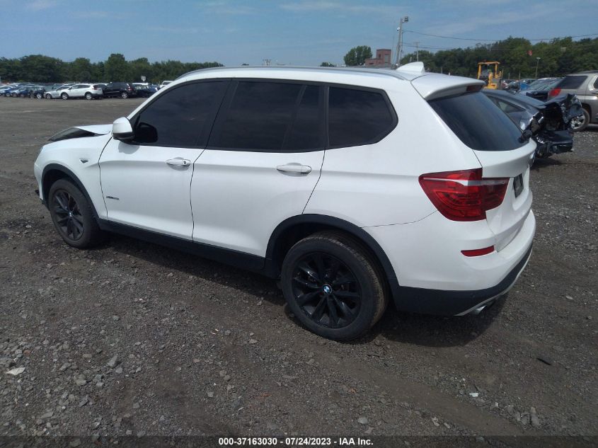 2017 BMW X3 XDRIVE28I - 5UXWX9C38H0W71121