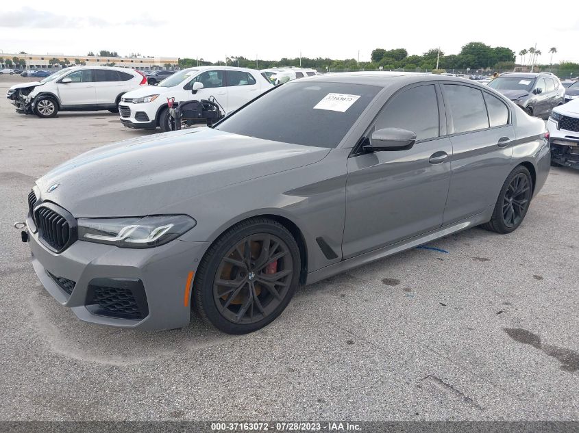2021 BMW 5 SERIES M550I XDRIVE - WBA13BK02MCH44062