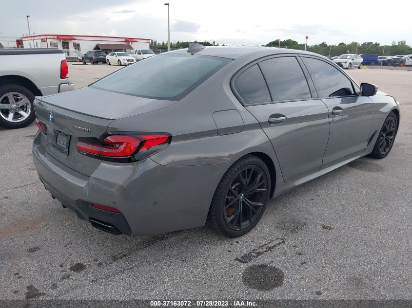 2021 BMW 5 SERIES M550I XDRIVE - WBA13BK02MCH44062