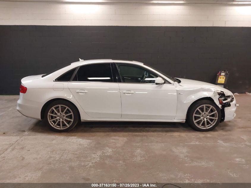 2014 AUDI A4 PREMIUM PLUS - WAUFFAFL8EN015675