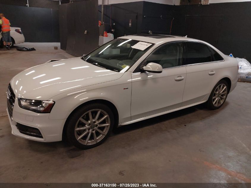 2014 AUDI A4 PREMIUM PLUS - WAUFFAFL8EN015675