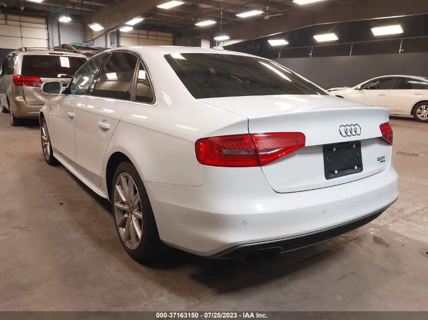 2014 AUDI A4 PREMIUM PLUS - WAUFFAFL8EN015675