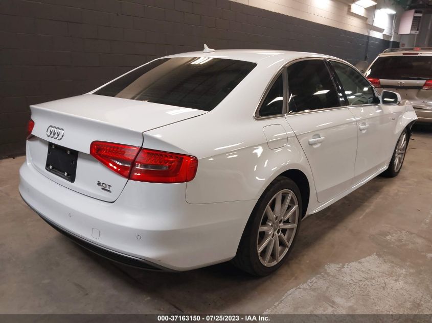 2014 AUDI A4 PREMIUM PLUS - WAUFFAFL8EN015675