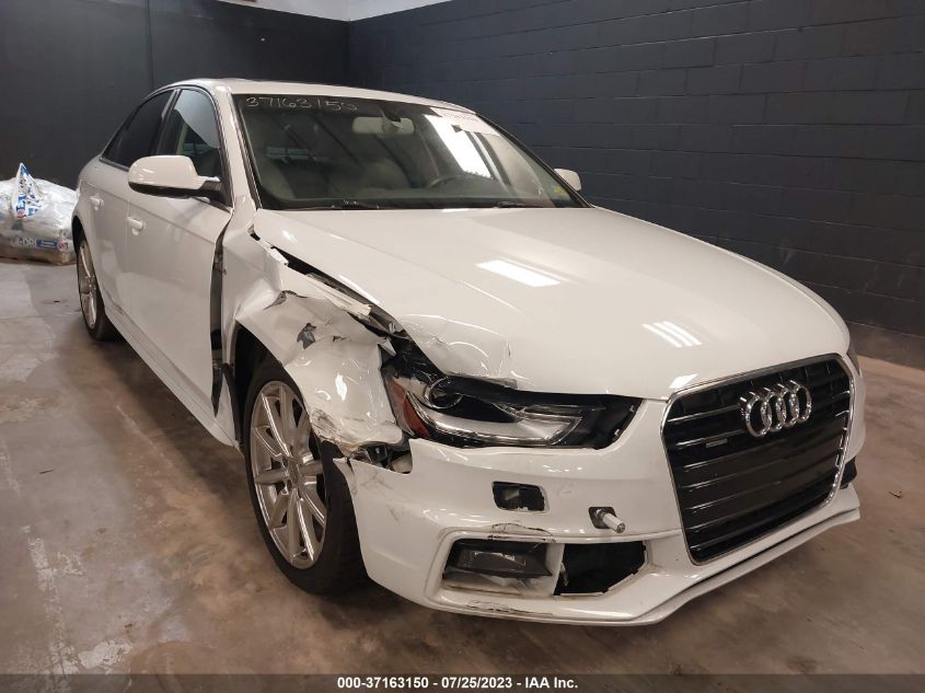 2014 AUDI A4 PREMIUM PLUS - WAUFFAFL8EN015675