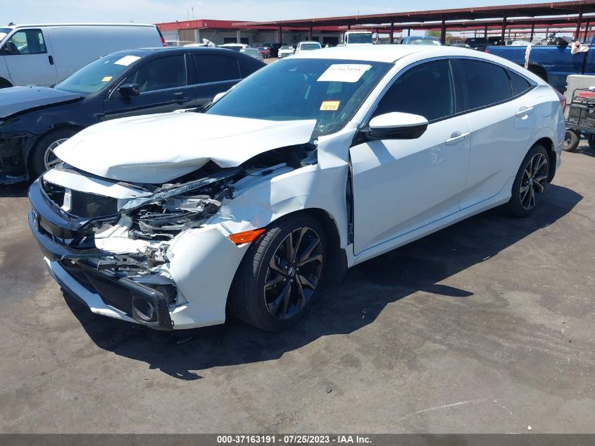 VIN 2HGFC2F84LH585693 2020 HONDA CIVIC SEDAN no.2