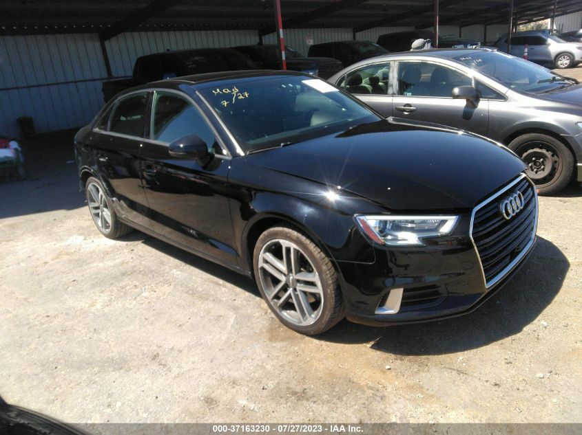2018 AUDI A3 SEDAN PREMIUM/TECH PREMIUM - WAUAUGFF0J1093639