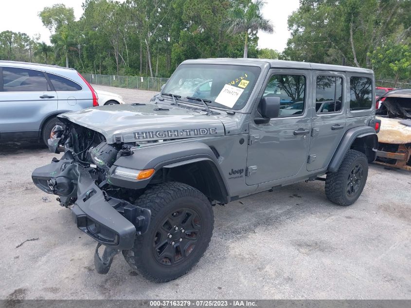 1C4HJXDG9NW270705 Jeep Wrangler Unlimited SPORT 2