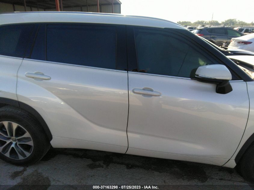 2020 TOYOTA HIGHLANDER XLE - 5TDGZRAHXLS027740