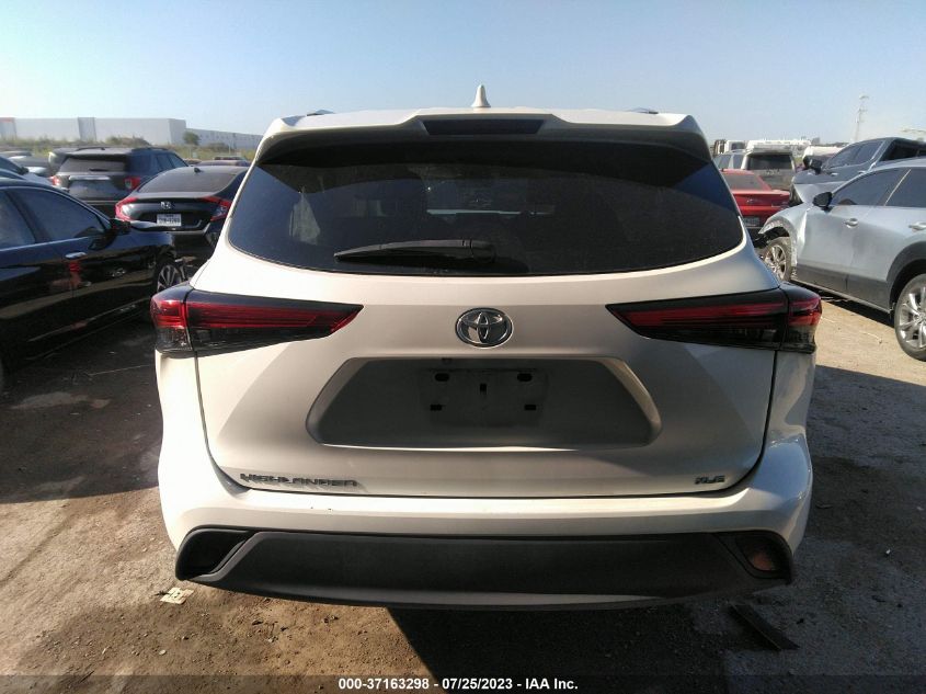 2020 TOYOTA HIGHLANDER XLE - 5TDGZRAHXLS027740