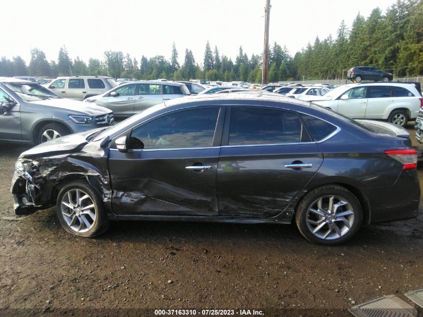 2015 NISSAN SENTRA SR - 3N1AB7AP5FY298601