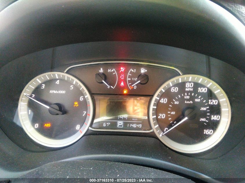 2015 NISSAN SENTRA SR - 3N1AB7AP5FY298601