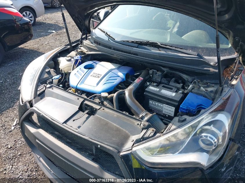 2014 HYUNDAI VELOSTER TURBO - KMHTC6AE0EU184952