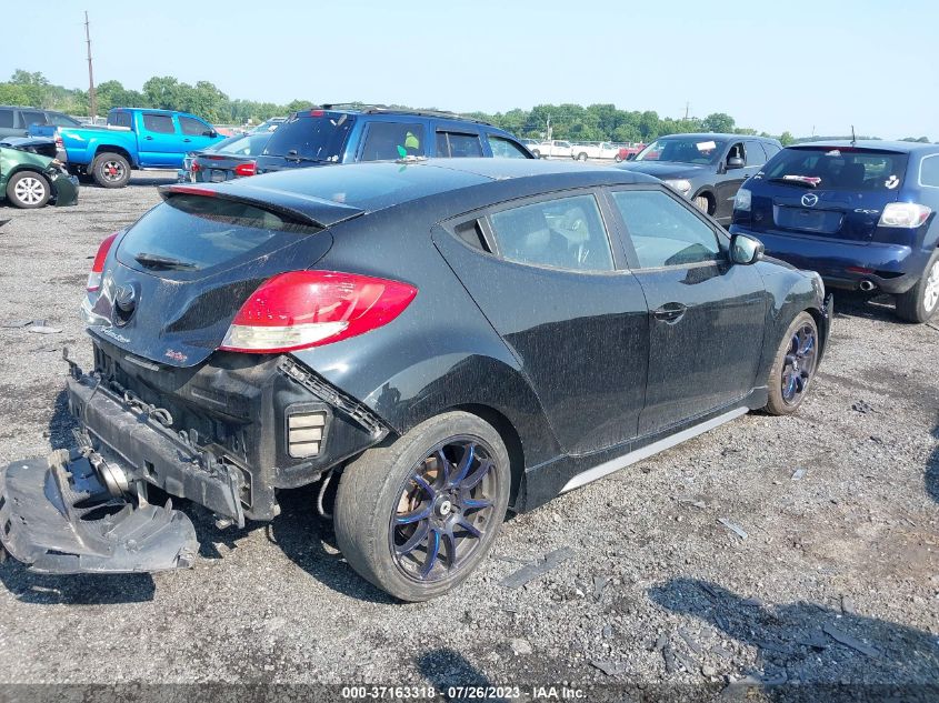 2014 HYUNDAI VELOSTER TURBO - KMHTC6AE0EU184952