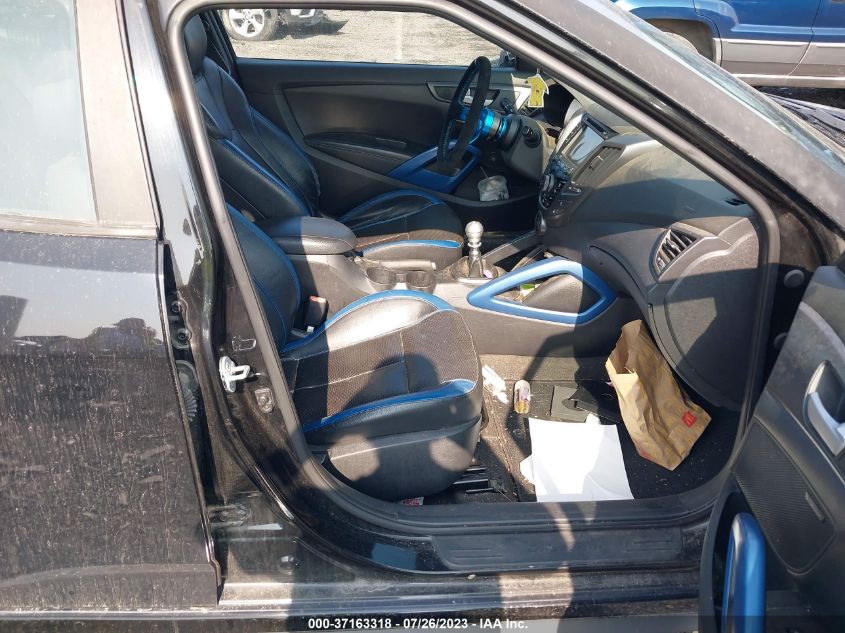 2014 HYUNDAI VELOSTER TURBO - KMHTC6AE0EU184952