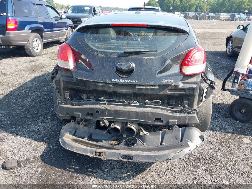 2014 HYUNDAI VELOSTER TURBO - KMHTC6AE0EU184952