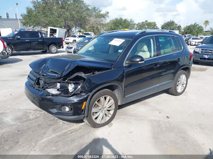 2014 VOLKSWAGEN TIGUAN S/SE/SEL/R-LINE - WVGAV3AX2EW500731