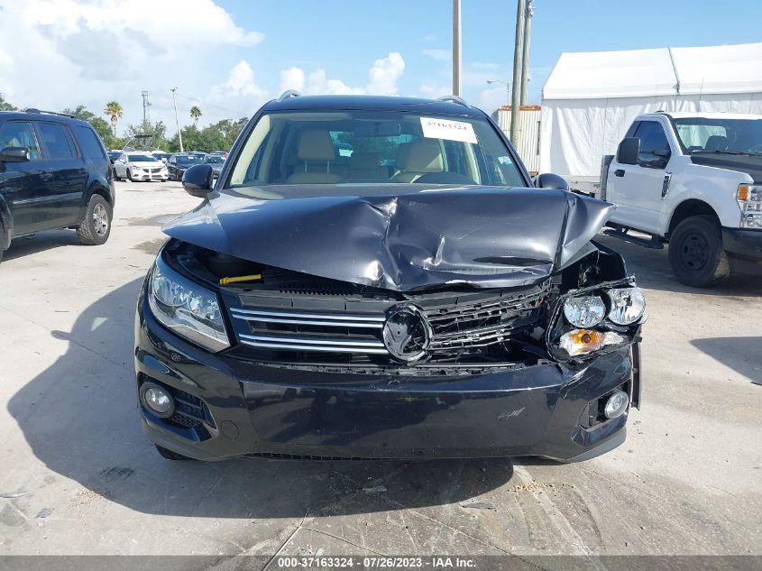 2014 VOLKSWAGEN TIGUAN S/SE/SEL/R-LINE - WVGAV3AX2EW500731