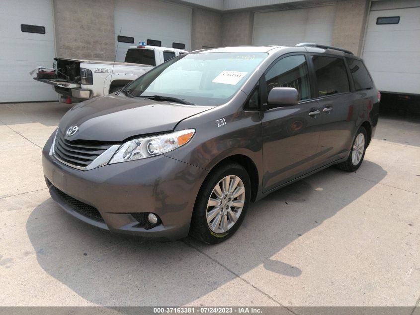 5TDDK3DC4ES082143 2014 TOYOTA SIENNA, photo no. 2